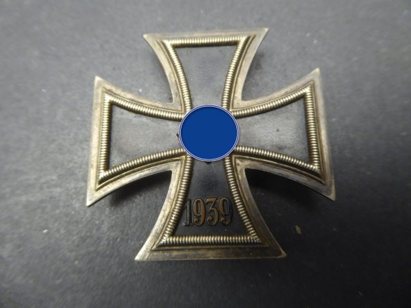 Eisernes Kreuz 1. Klasse EK1 - dreiteilig nicht magnetisch - typisches Zimmermann 20er Fertigung