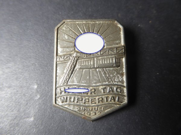 Badge - Hitler Day Wuppertal 1933