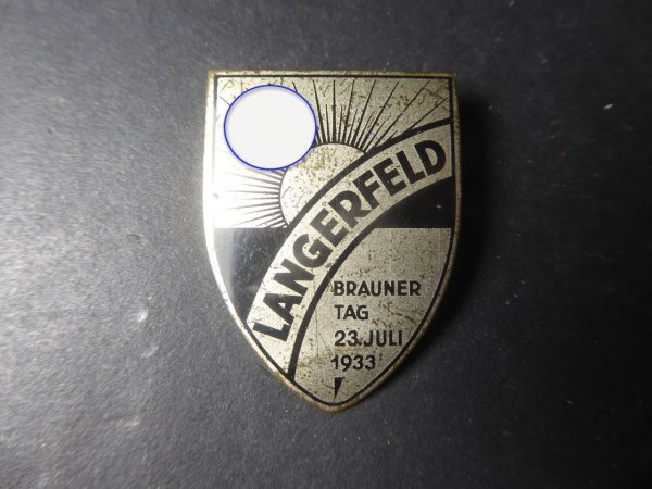 Badge - Langerfeld Brown Day 1933