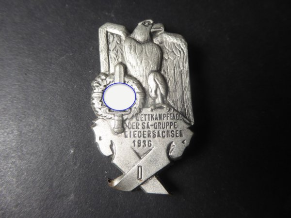 Badge - competitions of the SA Group Lower Saxony 1936