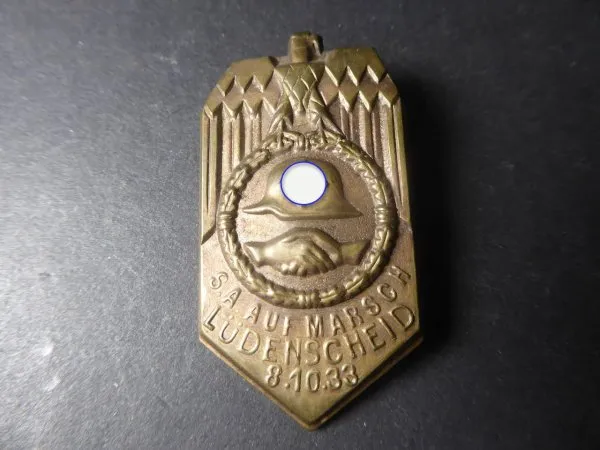 Badge - SA march Lüdenscheid 1933