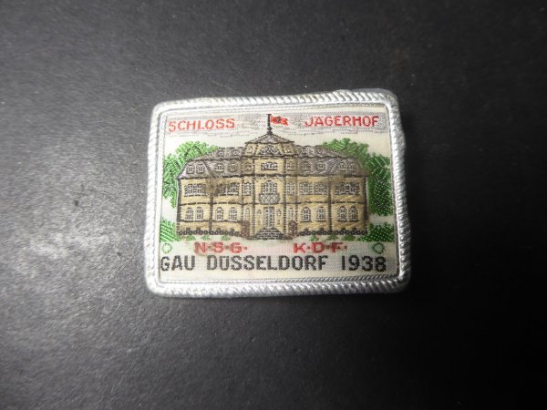 Badge - Schloss Jägerhof Gau Düsseldorf 1938