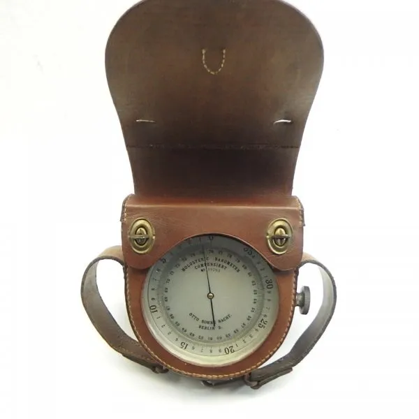 Ww1 Holosteric Barometer / Höhenmesser für Gebirgsjäger, Luftwaffe und Heer, Zeppelin