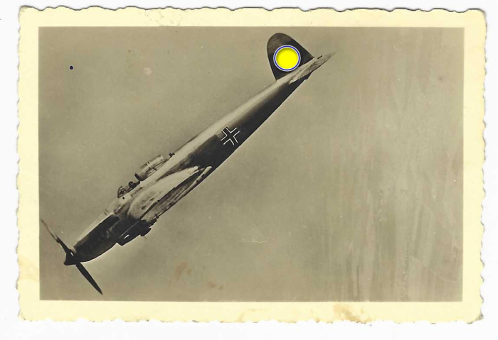 Heinkel Kampf Zweisitzer HE 70 Historisches Presse- und Sammlerfoto