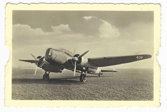 Mehrzweckflugzeug Henschel DO124 Historisches Presse- und Sammlerfoto