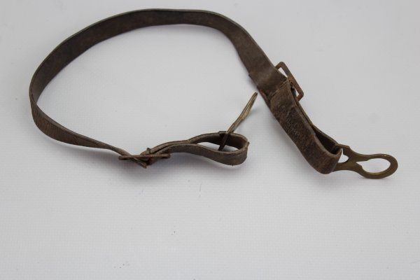1st World War, chin strap for a spiked helmet or steel helmet