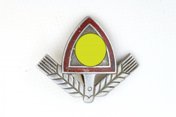 RAD Reichsarbeitsdienst caps caps cap badge for teams made of aluminium, with manufacturer