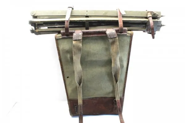 Wehrmacht Swiss carrying frame, shoulder carrying frame for the Wild TM3S stereo telemeter