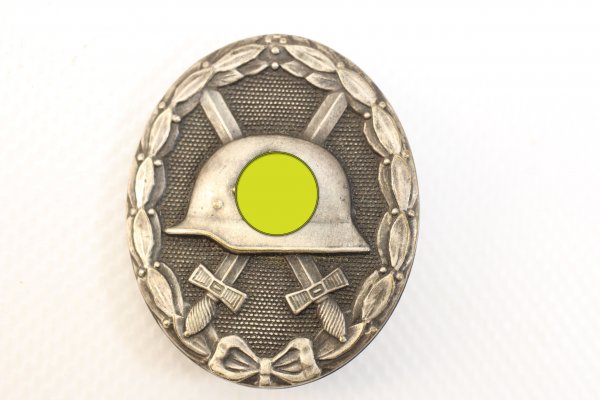 ww2 Wound Badge VWA in silver, solid design